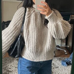Knit sweater
